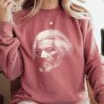 American History Frederick Douglass Teacher Comfort Colors Sweatshirt Crimson