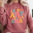 In My Art Teacher Era Artists First Day Of School Women Comfort Colors Sweatshirt Crimson In My Art Teacher Era Artists First Day Of School Women Comfort Colors Sweatshirt Crimson