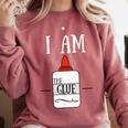 Art Teacher T-Shirt I Am The Glue Comfort Colors Sweatshirt Crimson Art Teacher T-Shirt I Am The Glue Comfort Colors Sweatshirt Crimson