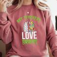 Art Teachers Love Brains Shirt Halloween Zombie Teaching Tee Men Women Kids Comfort Colors Sweatshirt Crimson Art Teachers Love Brains Shirt Halloween Zombie Teaching Tee Men Women Kids Comfort Colors Sweatshirt Crimson