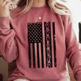 ASL Flag Sign Language Deaf ASL Teacher For Men Women Comfort Colors Sweatshirt Crimson ASL Flag Sign Language Deaf ASL Teacher For Men Women Comfort Colors Sweatshirt Crimson