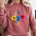 Autism Awareness Shirt Periodic Puzzle Science Teacher Men Women Kids Comfort Colors Sweatshirt Crimson Autism Awareness Shirt Periodic Puzzle Science Teacher Men Women Kids Comfort Colors Sweatshirt Crimson