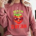 Back To School Math Is My Jam Math Teacher Comfort Colors Sweatshirt Crimson Back To School Math Is My Jam Math Teacher Comfort Colors Sweatshirt Crimson