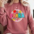 Back To School Para For Men Women Teacher Comfort Colors Sweatshirt Crimson