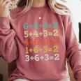 Baseball Math Sports Double Play Teacher School 2022 Comfort Colors Sweatshirt Crimson Baseball Math Sports Double Play Teacher School 2022 Comfort Colors Sweatshirt Crimson