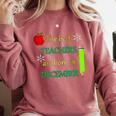 THE BEST TEACHERS ARE BORN IN DECEMBER Comfort Colors Sweatshirt Crimson THE BEST TEACHERS ARE BORN IN DECEMBER Comfort Colors Sweatshirt Crimson