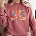 Being Bilingual Is A Superpower Back To School ESL Teacher Comfort Colors Sweatshirt Crimson Being Bilingual Is A Superpower Back To School ESL Teacher Comfort Colors Sweatshirt Crimson