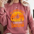 My Broom Broke So Now I Teach English Halloween Teacher Comfort Colors Sweatshirt Crimson