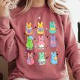 Bunny Reading Books Easter Day Librarian Teacher Book Comfort Colors Sweatshirt Crimson Bunny Reading Books Easter Day Librarian Teacher Book Comfort Colors Sweatshirt Crimson