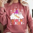 You Can't Scare Me I'm A Teacher Halloween Comfort Colors Sweatshirt Crimson You Can't Scare Me I'm A Teacher Halloween Comfort Colors Sweatshirt Crimson