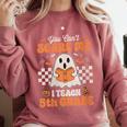 You Can't Scare Me I Teach 5th Grade Retro Teacher Halloween Comfort Colors Sweatshirt Crimson You Can't Scare Me I Teach 5th Grade Retro Teacher Halloween Comfort Colors Sweatshirt Crimson