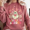 You Can't Scare Me I Teach Elementary School Teacher Spooky Comfort Colors Sweatshirt Crimson You Can't Scare Me I Teach Elementary School Teacher Spooky Comfort Colors Sweatshirt Crimson