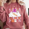 You Can't Scare Me I Teach Pre-k Halloween Teacher Comfort Colors Sweatshirt Crimson You Can't Scare Me I Teach Pre-k Halloween Teacher Comfort Colors Sweatshirt Crimson