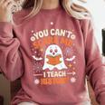 You Can't Scare Me I Teach History Retro Teacher Halloween Comfort Colors Sweatshirt Crimson You Can't Scare Me I Teach History Retro Teacher Halloween Comfort Colors Sweatshirt Crimson