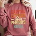 Capital Letters And Periods Bruh Teacher Grammar Kids Comfort Colors Sweatshirt Crimson Capital Letters And Periods Bruh Teacher Grammar Kids Comfort Colors Sweatshirt Crimson