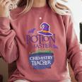 Chemistry Teacher Halloween Shirt School POTION MASTER Comfort Colors Sweatshirt Crimson Chemistry Teacher Halloween Shirt School POTION MASTER Comfort Colors Sweatshirt Crimson