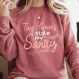 Childcare Provider Daycare Teacher Stole My Sanity Comfort Colors Sweatshirt Crimson Childcare Provider Daycare Teacher Stole My Sanity Comfort Colors Sweatshirt Crimson