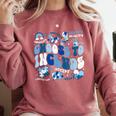 Choose To Include Inclusion Matters Autism Awareness Teacher Comfort Colors Sweatshirt Crimson