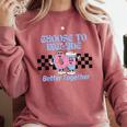 Choose To Include Special Education Teacher Autism Awareness Comfort Colors Sweatshirt Crimson Choose To Include Special Education Teacher Autism Awareness Comfort Colors Sweatshirt Crimson