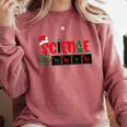 Christmas Science Teacher Santa Educator Chemical Elements Comfort Colors Sweatshirt Crimson Christmas Science Teacher Santa Educator Chemical Elements Comfort Colors Sweatshirt Crimson