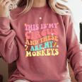 This Is My Circus And These Are My Monkeys School Teacher Comfort Colors Sweatshirt Crimson This Is My Circus And These Are My Monkeys School Teacher Comfort Colors Sweatshirt Crimson
