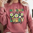 My Class Is Full Of Lucky Charms St Patricks Day Teacher Comfort Colors Sweatshirt Crimson My Class Is Full Of Lucky Charms St Patricks Day Teacher Comfort Colors Sweatshirt Crimson