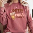 Coffee Gives Me Para Powers Parapro Teacher Squad Comfort Colors Sweatshirt Crimson Coffee Gives Me Para Powers Parapro Teacher Squad Comfort Colors Sweatshirt Crimson