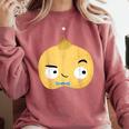 The Cool Bean Good Egg Teacher Halloween Costume Food Group Comfort Colors Sweatshirt Crimson The Cool Bean Good Egg Teacher Halloween Costume Food Group Comfort Colors Sweatshirt Crimson