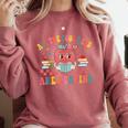 All The Cool Kids Are Reading Book Reading Teacher School Comfort Colors Sweatshirt Crimson All The Cool Kids Are Reading Book Reading Teacher School Comfort Colors Sweatshirt Crimson