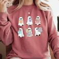 Cute Boo Ghost Reading Books Halloween Librarian Teacher Kid Comfort Colors Sweatshirt Crimson Cute Boo Ghost Reading Books Halloween Librarian Teacher Kid Comfort Colors Sweatshirt Crimson