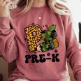 Cute Camo Pre K Back To School Teacher Kid Preschool Comfort Colors Sweatshirt Crimson Cute Camo Pre K Back To School Teacher Kid Preschool Comfort Colors Sweatshirt Crimson