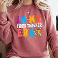 Cute Coffee Glass Face Happy Day In My Tired Teacher ERA For Men Women Comfort Colors Sweatshirt Crimson Cute Coffee Glass Face Happy Day In My Tired Teacher ERA For Men Women Comfort Colors Sweatshirt Crimson