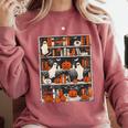 Cute Ghost Book Reading Books Lover Spooky Teacher Halloween Comfort Colors Sweatshirt Crimson Cute Ghost Book Reading Books Lover Spooky Teacher Halloween Comfort Colors Sweatshirt Crimson