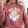 Cute Group Matching Teachers Halloween Comfort Colors Sweatshirt Crimson