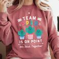 Cute SPED Teacher Special Education Cactus SPED Teacher Comfort Colors Sweatshirt Crimson Cute SPED Teacher Special Education Cactus SPED Teacher Comfort Colors Sweatshirt Crimson