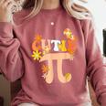 Cutie Pi Shirt Pi Day Math Girls Kids Women Toddler Teacher Comfort Colors Sweatshirt Crimson