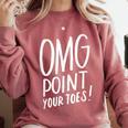 Dancing Great For Dance Teachers Coach T-Shirt Comfort Colors Sweatshirt Crimson