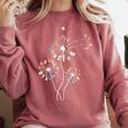 Dandelion Art Shirt For Artist Or Art Teacher Creative Art Comfort Colors Sweatshirt Crimson