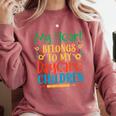 Daycare Children Childcare Provider Teacher PreK Nursery Comfort Colors Sweatshirt Crimson Daycare Children Childcare Provider Teacher PreK Nursery Comfort Colors Sweatshirt Crimson