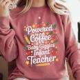 Daycare Provider Infant Teacher Quotes Toddler Teaching Comfort Colors Sweatshirt Crimson Daycare Provider Infant Teacher Quotes Toddler Teaching Comfort Colors Sweatshirt Crimson