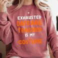 Daycare Teacher Halloween Costume Tired Day Care Shirt Comfort Colors Sweatshirt Crimson Daycare Teacher Halloween Costume Tired Day Care Shirt Comfort Colors Sweatshirt Crimson
