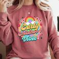Daycare Teacher Daycare Provider Early Childhood Vibes Comfort Colors Sweatshirt Crimson Daycare Teacher Daycare Provider Early Childhood Vibes Comfort Colors Sweatshirt Crimson