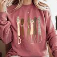 Deaf Be Kind Sign Language Hand Talking Teachers Interpreter Comfort Colors Sweatshirt Crimson Deaf Be Kind Sign Language Hand Talking Teachers Interpreter Comfort Colors Sweatshirt Crimson