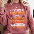 I Don't Need a Costume I'm a Pe Teacher Retro Halloween Comfort Colors Sweatshirt Crimson I Don't Need a Costume I'm a Pe Teacher Retro Halloween Comfort Colors Sweatshirt Crimson