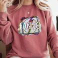 Eagles Teacher School Sports Fan Team Spirit Comfort Colors Sweatshirt Crimson Eagles Teacher School Sports Fan Team Spirit Comfort Colors Sweatshirt Crimson