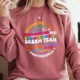 Educators Special Ed Teacher Special Education Dream Team Comfort Colors Sweatshirt Crimson Educators Special Ed Teacher Special Education Dream Team Comfort Colors Sweatshirt Crimson