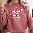 Enchanted To Teach You Bracelet Teacher Back To School Comfort Colors Sweatshirt Crimson Enchanted To Teach You Bracelet Teacher Back To School Comfort Colors Sweatshirt Crimson