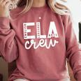 English Language Art Teacher Crew ELA Squad English Teacher Comfort Colors Sweatshirt Crimson English Language Art Teacher Crew ELA Squad English Teacher Comfort Colors Sweatshirt Crimson
