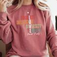 Equality Inclusion Diversity Equity Love Never Fails Teacher Comfort Colors Sweatshirt Crimson Equality Inclusion Diversity Equity Love Never Fails Teacher Comfort Colors Sweatshirt Crimson