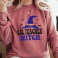 ESL Teacher Witch Halloween Matching Group Costume Comfort Colors Sweatshirt Crimson ESL Teacher Witch Halloween Matching Group Costume Comfort Colors Sweatshirt Crimson